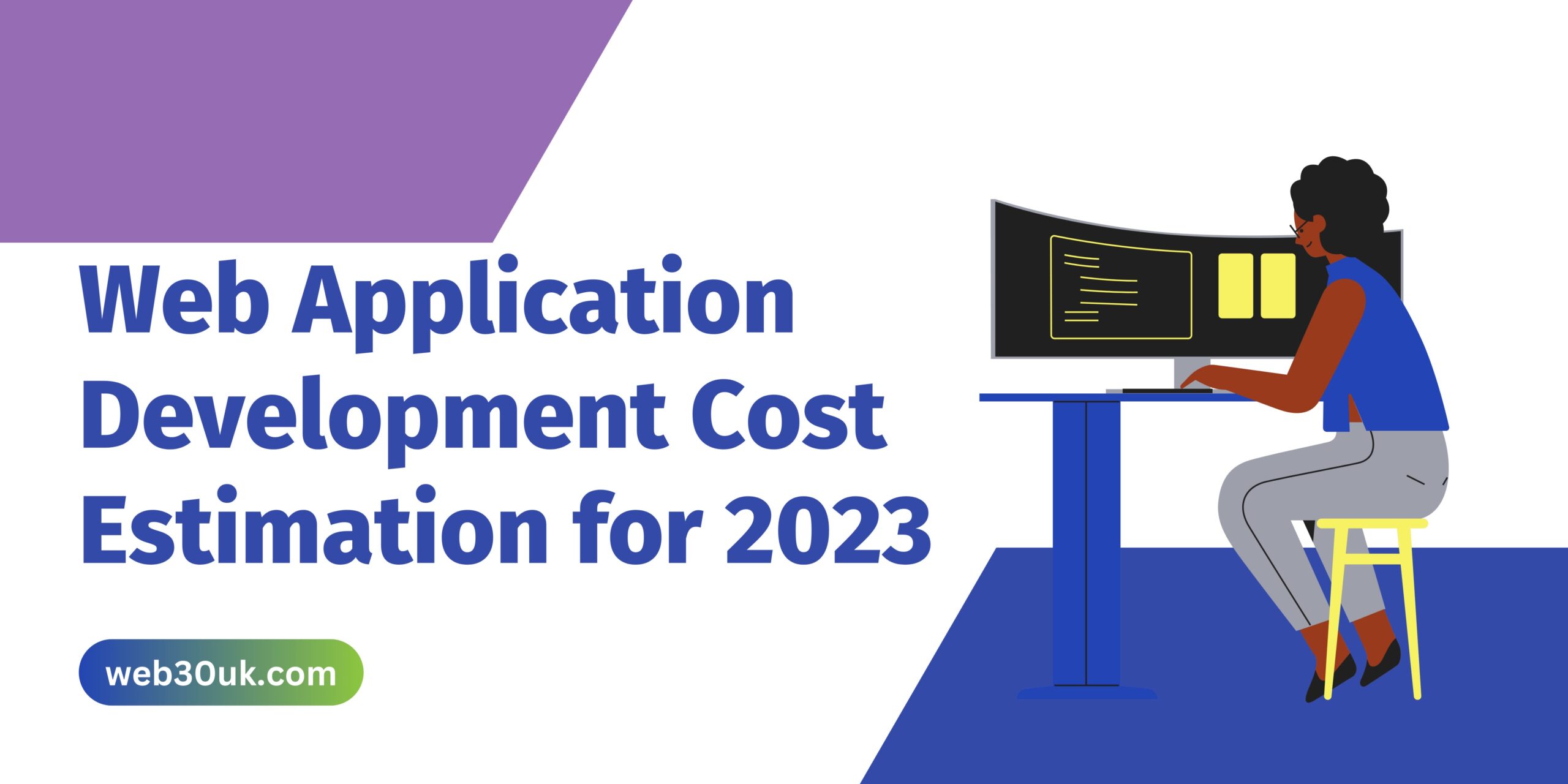 Web Application Development Cost Estimation for 2023